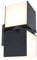 ECO-LIGHT LED-Außenwandleuchte CUBA, moderne Wandlampe aus Gussaluminium in Anthrazit, um je 350° drehbare Leuchtkuben, wetterfeste Außenleuchte, Warmweißes Licht 3000K, 1000 Lumen hell