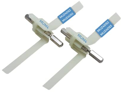 LICHTBLAU Set of 2 Drivers for Bosch Food Processor MUM4 & MUM8 I Continuous Shredder Replacement Part Suitable for MUZ4DS2, MUZDS3, MUZ8DS1 and MUM4 091027 00091027 I Bosch MUM4 Accessory Part