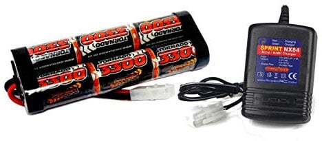 Procat Bait Boat Battery & Fast Charger 7.2v 3300mAh NiMh