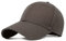 Bakicey Baseball Cap Unisex Outdoor Sonnenhut Damen Baseball Cap Baumwolle Baseball Mützen Erwachsenen Casual Hip Hop Baseboard Baseballkappe Verstellbar Herren Baseball Cap Kappe (Braun)