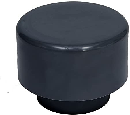 Jardibric - Chapeau de Ventilation Ø100 F / 110 M / 125 M - Pour Évent de Fosse Septique - Améliorez l'Aération de Votre Installation - Sans Moustiquaire