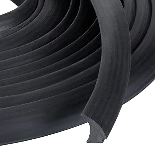 Kingdder Rv Window Seal Kit 1/2'' x 1/4'' Weather Stripping Rv Rubber Stationary Window Edge Locking Gasket, Seal Strip for Boat Car Truck, Noise Reduction Dustproof Insulation(19 Ft)