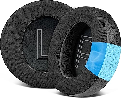 SOULWIT Gel de Refroidissement Mousse Coussin Coussinets pour Alienware AW310H/AW510H 7.1 PC Gaming Casque,Coussinets avec Mousse d'isolement de Bruit