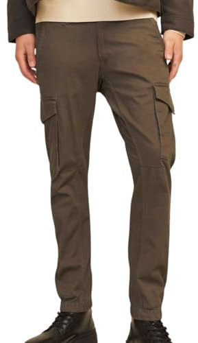 JACK & JONES Mens Paul Cargo Trousers Wren 30W / 32L