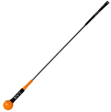 HVY Golf Swing Trainer,Golf Swing Training Aid for Improve Strength Tempo Balance and Flexibility,Golf Warm-Up Stick for Indoor&Outdoor Practice Chipping Hitting Golf Training Aid