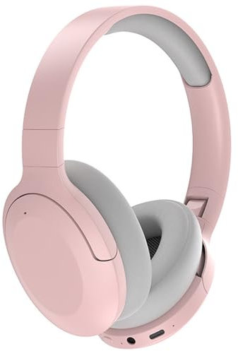 YiYunTE Auriculares Diadema Inalambricos Bluetooth Hombre Mujer, Cascos con Cable y Micrófono, Auriculares Plegables Cascos Cancelacion Ruido Auriculare Over Ear Headphones para Gaming Musica Gimnasio