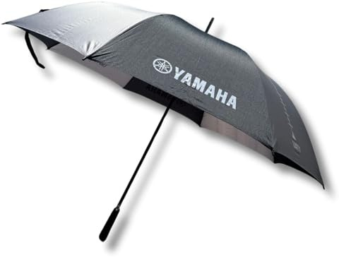 Yamaha Racing Yamalube GYTR Regenschirm schwarz grau