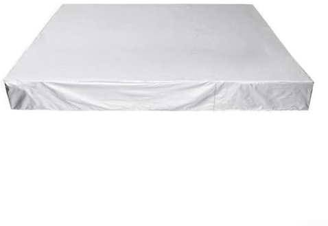 WIIYENA Cubierta de piscina, cubiertas para piscinas sobre el suelo, protector de cubierta de piscina de verano, cubierta cuadrada grande para spa al aire libre, impermeable, repuesto de cubierta de