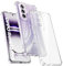 Ikziwreo - Cover per OPPO Reno 12 Pro, Custodia Protettiva in Silicone con Cuscino D'aria Antiurto Paraurti, Custodia Ultrasottile in TPU Morbido - Trasparente