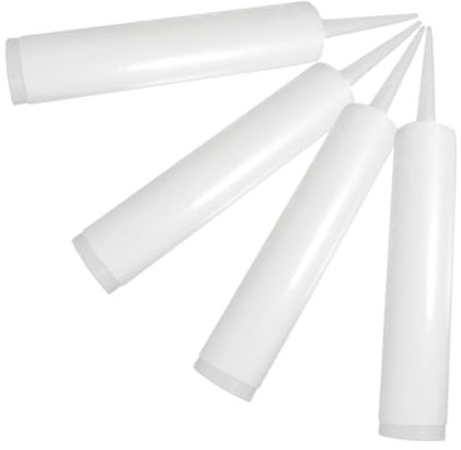 OSALADI Home Repair Essential 4 Stück Leere Kartuschen Zum Nachfüllen Dichtungsmittelkartuschen Für Epoxid-latex