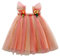 Abiti Bambina Ballerina da Damigella per Bambine Vestito Fucsia Vestitini Principesse Kimono Rosa Completo Cerimonia Light Blue Dress for Girls