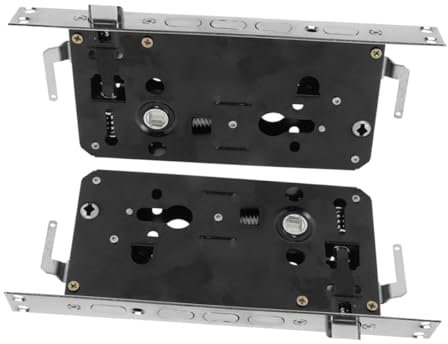 HOMSFOU 2 Stück Einsteckschlosskörper Für Innenbereich Robustes Und Austauschbares Türschloss Diebstahlsicher Installieren Türzubehör