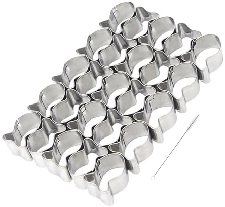 Golden Fish Cookie Cutter, Stainless Steel Dough Maker, 4.72x3.15in Non Stick Fondant Tool, Multifunctional Baking Tool, Easy Clean Design for Cookie, Toast, Pastry, Party Treats