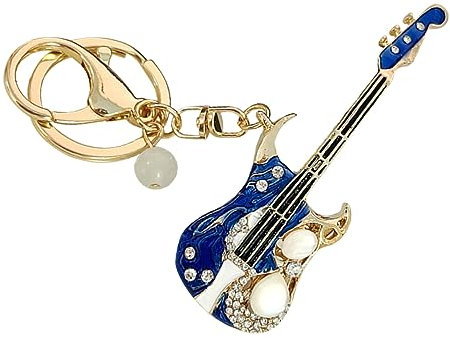 Veemoon Metall-gitarren-schlüsselanhänger Taschenanhänger Rucksack-schlüsselanhänger Gitarren-schlüsselring Metall-schlüsselring Hängendes Ornament Für Taschen
