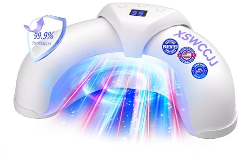 XSWCCJJ 2025 Nagelpilz Lasergerät【Duale Wellenlängentechnologie - 470nm Blau & 905nm Infrarot】【Intelligentes 3 Zeit- 30s/60s/99s】Laser Nagelpilz Nagelpilz Testsieger Antimykotischer Laser