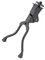POINT 1692313 Porte-vélo Noir
