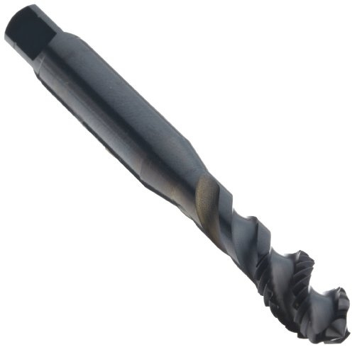 Dormer E003M5 Serie E003 HSS-E-PM Spiralflöte Maschinengewindebohrer metrisch mit dampfgehärteter Oberfläche, ISO-Standard, M5 x 0,80 mm Gewinde, 58 mm Länge