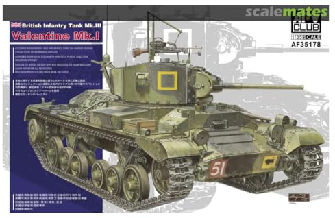 AFV-Club 35178 Valentine Mk 1, Fahrzeuge