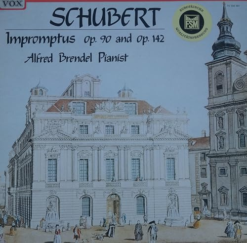 TV 34141S. Schubert - Impromptus Op. 90 & 142; Alfred Brendel. VINYL LP - VG+