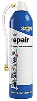 Ring Automotive RTS1 Tyre Repair Reifendichtmittel, zum Reparieren Kleiner Stichverletzungen