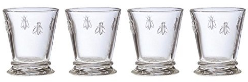 La Rochère French Bee Tumbler 10 Ounce, Set of 4