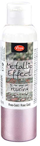 Viva Decor Metallic Effekt Pouring 120ml Acryl Gießtechnik Rosé-Gold