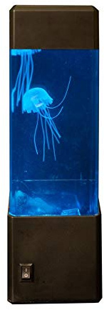 Funtime Gifts Mesmerizing Jellyfish LED Lamp – The Perfect Mood Light, Night Light, & Conversation Starter!