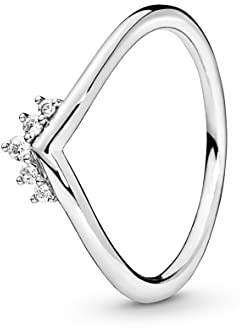 PANDORA Ring Diadem Krone Silber 198282CZ PANDORA Ring Diadem Silber 198282CZ-58