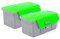 Wrapgrade Skin Compatible avec Mavic Air 2 & DJI Air 2S | 2 Batterie (Neon Green)