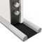 Paraspifferi Sottoporta per Porte Blindate e Porte Interne ed Esterne da 4,5 a 12 cm di spessore | Previene Spifferi e Infiltrazioni di Polvere, Acqua, Luce, Insetti e Rumori (Bianco)