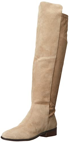 Lucky Brand Calypsow Stivali sopra il ginocchio da donna, Duna, 40 EU