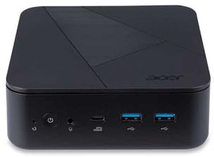 Acer Veriton NUC VN1502G-13U7U PC con dimensioni 0,73 l Nero i7-1355U BGA 1744 (ACER NUC VN1502G - I7-1355U SCHWARZ)