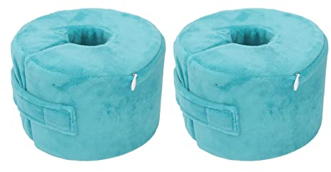 Foot Elevation Pillow, 2pcs Foot Support Pillow, 360 Grad drehbar Schwamm Knöchel Ferse Elevator Wedge, Knöchel Kissen für Fuß Druck Bett wund Geschwüren Schlafen