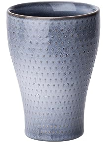 Cosy & Trendy Toluca Tasse, Blau, 340 ml, 6 Stück