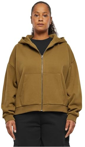 Urban Classics Damen Ladies Boxy Zip Hoody