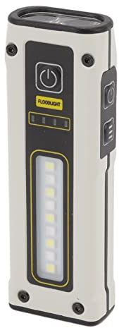 YWBL-WH Mini Linterna B59, Mini Linterna Multifunción LED B59, Recargable por USB, Portátil, Fuente de Luz Dual, Imán Resistente Al Agua para Linternas de Mano