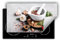 SMTDeco herdabdeckplatte Induktionsmatte herdabdeckung ceranfeld abdeckplatten für ceranfelder induktionskochfeld schutzmatte 90x52 cm Gewürze weiß