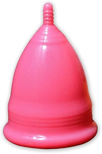 Menstruationstasse aus 100% BPA-freiem Silikon von HeathGoodsAU | Wirtschaftlicher und umweltfreundlicher weiblicher Hygieneschutz | beste Alternative zu Pad und Tampon (Medium)