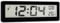 Oule GmbH funkuhr digital,Digitale wanduhr,wanduhr Funk mit DCF Zeitsignal und Thermometer mit XXL LCD Display Temperatur-Anzeige,wetterstationen innen und außentemperatur… (Schwarze)