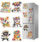 CXINLky DIY Diamond Art Painting Fridge Magnets, Whimsical Style, Home Decoration, DIY Kit, 5 or 6 Pieces, Acrylic Material, 22 cm x 8 cm, Recommended for Notice Board, Fridge, Magnetic Board