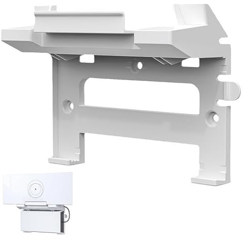 Starlink Gen 3 Wandhalterung, 2 in 1 Router & Netzteil Schutz Halterung für Starlink V3 Standard Dishy Mesh Router, ABS Stabilität Starlink Internet Kit Satellite Wandhalterung (A)