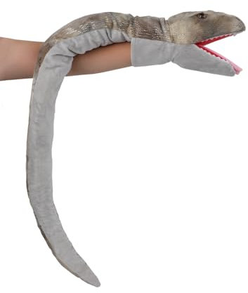 Schlange Handpuppe Schlange Kuscheltier Plüschtier Schlange Simuliertes Tier Schlange Handpuppe Niedliches Rollenspiel interaktives Früherziehungsspielzeug für Kinder Geschenk für Kinder