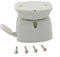Door Retainer Catch, Caravan Door Retainer Catch Holder Nylon Door Stop Lever for Campervans Motorhomes Trailers (1PC White)