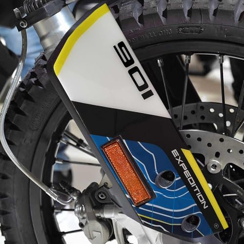 labelbike - Motorrad Dekorations und Schutz Aufkleber für Schutzbleche kompatibel mit Husqvarna Norden 901 2023