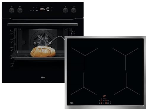 AEG AH63B Set Pyrolyse Herd OE7P621AK + Induktionskochfeld OIX64A00XB
