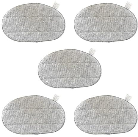 5 Stück, Kompatibel Mit Leifheit, CleanTenso Steam, Ersatz-Wischtuchpads for Roboter-Staubsauger.