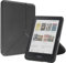 SATURCASE Coque pour Kobo Clara Colour/Clara BW/Clara 2E 6 pouces, PU Cuir Silicone Flip Folio Pliable Transformer Stand Ultra Slim Light Cover avec Fonction de Veille/Réveil Automatique (Noir)