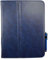 Custodia a libro per tablet Samsung Galaxy Tab 3 10.1 GT-P5200 P5210 P5220 con chiusura magnetica (blu)