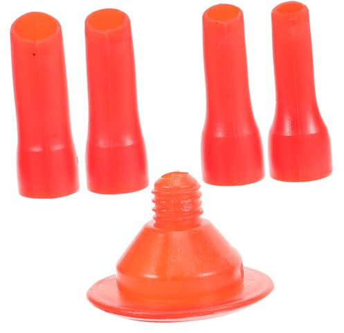 VILLCASE 4Stücke Teiliges Dichtungsaufsätze Für Silikonfugen Präzise Auftragsdüsen Für Verschiedene Anwendungen Wiederverwendbar Schutzkappe Gegen