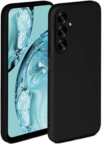 ONEFLOW Soft Case für Samsung Galaxy A26 5G Hülle aus Silikon mit Kameraschutz, Silikonhülle mit erhöhtem Schutz fürs Display, Backcover Schutzhülle, weiche Handyhülle, Schwarz
